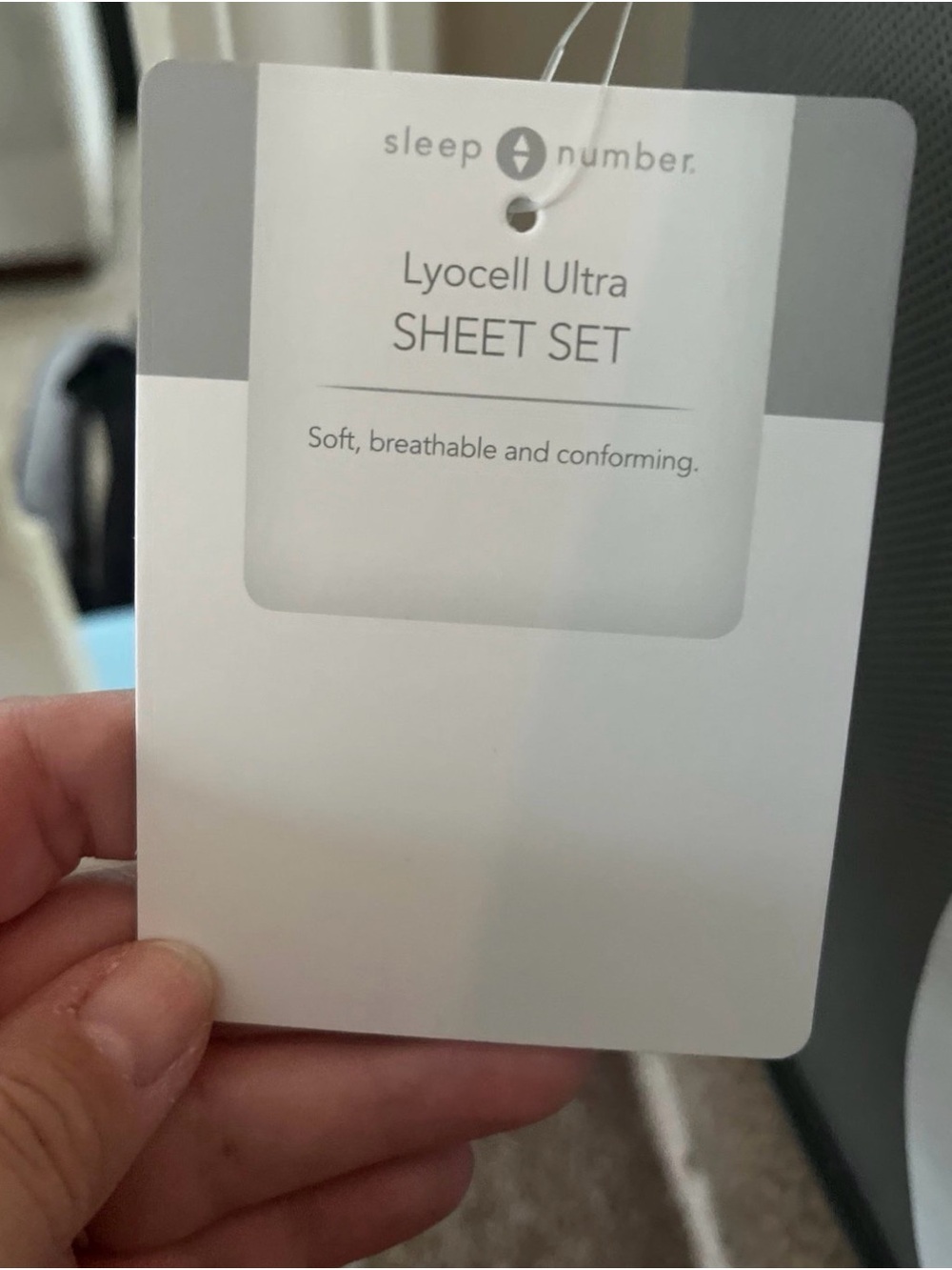 Brand new never opened Lyocell Ultra sheet set by Sleep Number WHITE split king - Picture 5 of 5